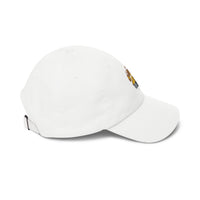 Watercolor Bear Paw Dad Cap, Low Profile Cotton Twill Hat, Bear Lover Accessory