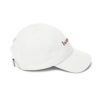 Bearsnack Wordmark Dad Cap, Embroidered Bear Paw Cotton Twill Hat